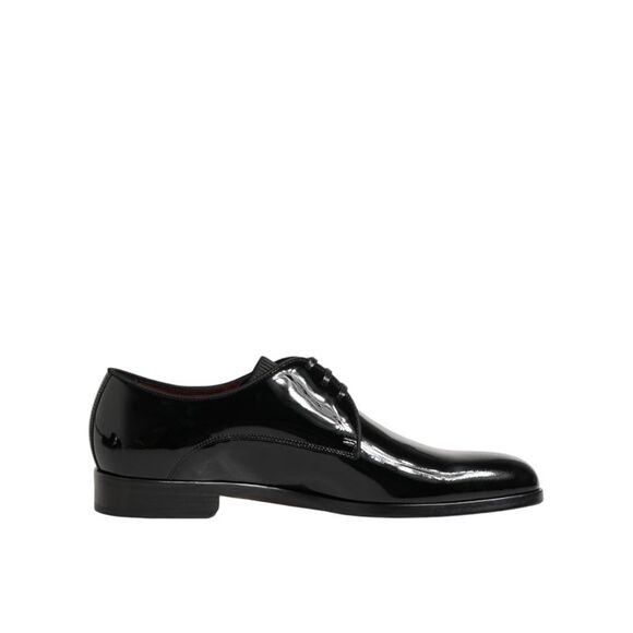 Dolce & Gabbana Other - Dolce & Gabbana Black Calfskin Leather Derby Dress Men's Shoes